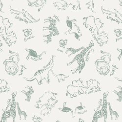Zoo Animals in Sage