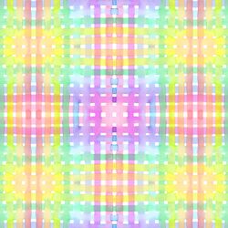 Summer Plaid in Rainbow