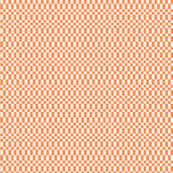Neo Checkerboard in Tangerine