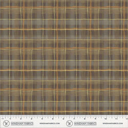 Cabin Plaid in Acorn