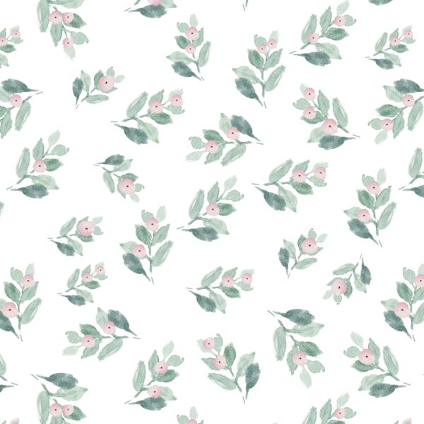 Rose Branches in Garden