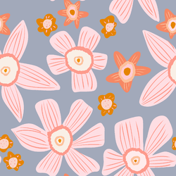 Large Beachy Blooms in Tidal