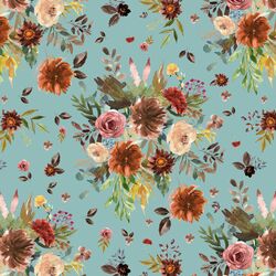 Fall Bouquet in Pool