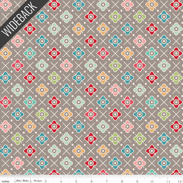 Flower Patch Wideback in Rustic