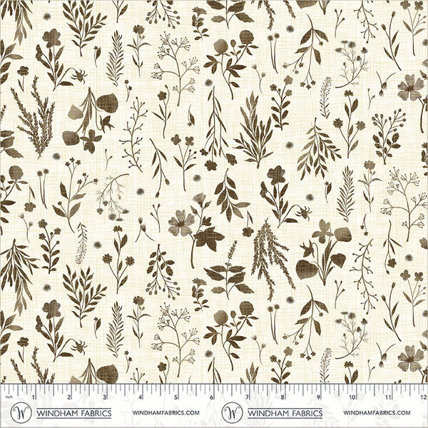 Quiet Blooms in Ivory