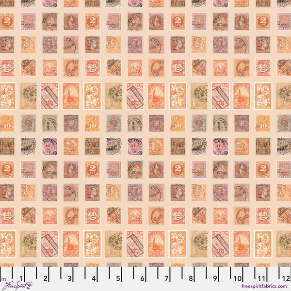 Stamps in Orange