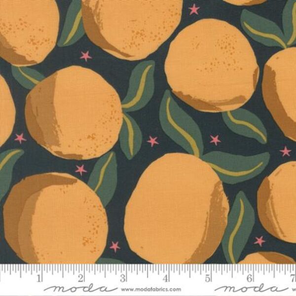 Easy Peasy Peachy in Dark Blue