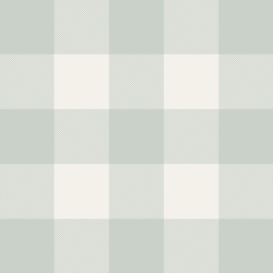 Thick Plaid in Dewy Green