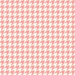 Small Houndstooth in Bubble Gum