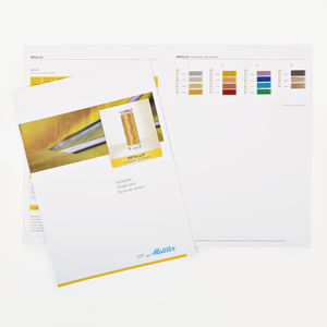 Mettler Metallic Color Card
