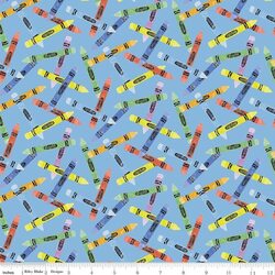 Crayon Toss in Sky