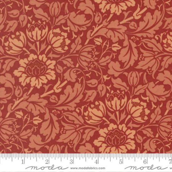 Flowering Scroll in Russet