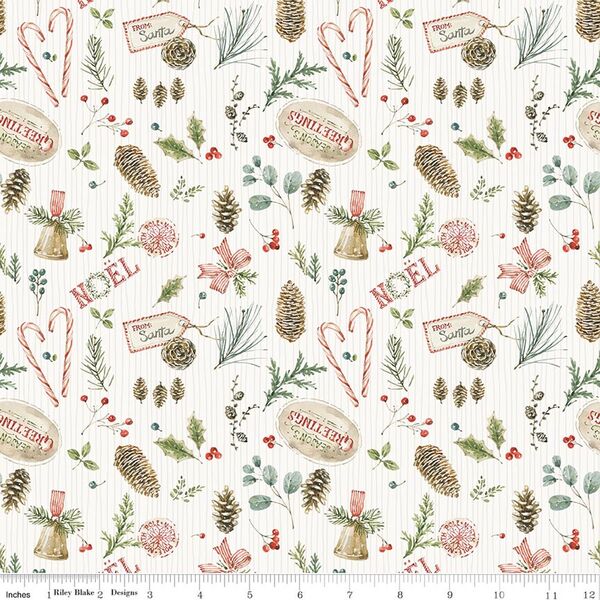 Christmas Toss in Cream