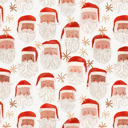 Bright Merry Faces in Cream