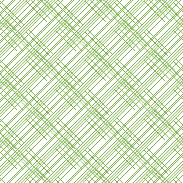 Thatched in Greenery on White