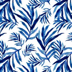 Nipa Palm in Cobalt