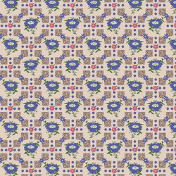 Flower Hedge in Petalblue