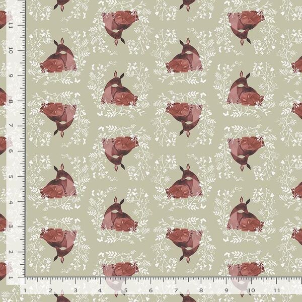 Deer and Fawn in Tarragon