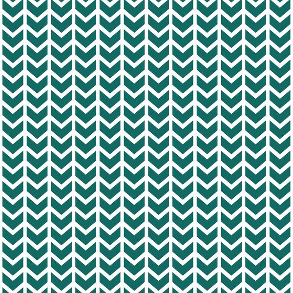 Broken Chevron in Emerald