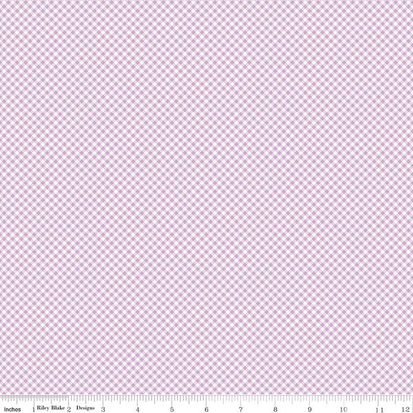 Gingham in Purple