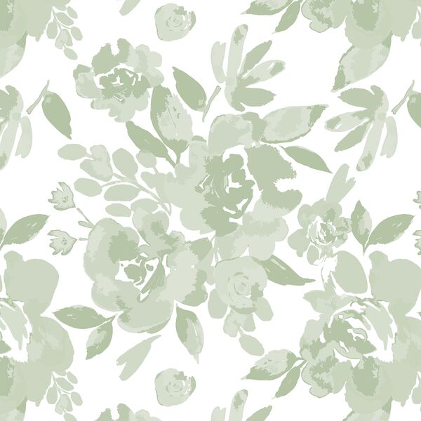 Royal Garden in Pastel Sage