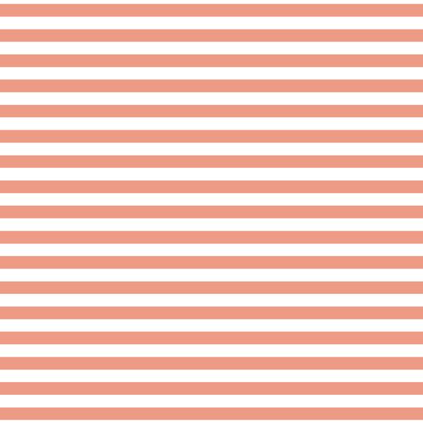 Horizontal Dress Stripe in Grapefruit