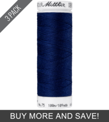 Dark sapphire blue (5100-0809) - Denim Doc - 109 Yards (3 Pack)