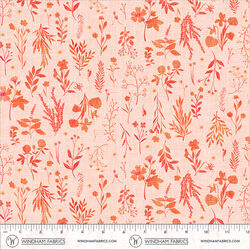 Quiet Blooms in Peach