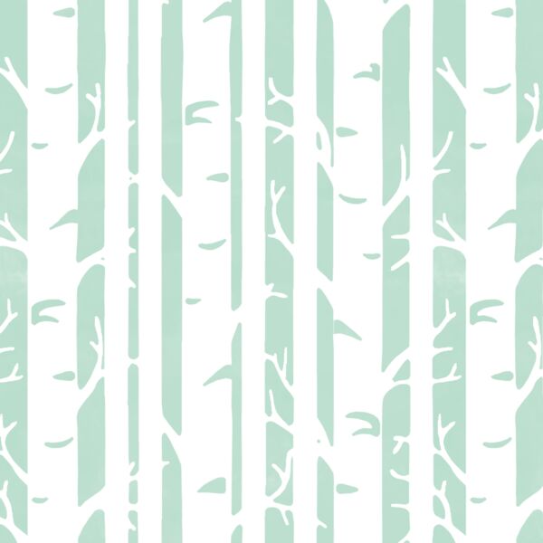 Birches in Mint
