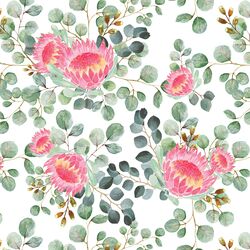 Protea in White