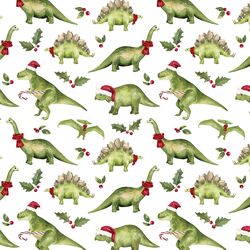 Christmas Dinos in Prehistoric