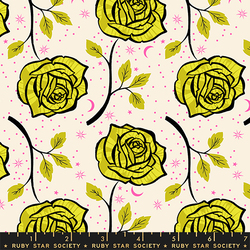 Ink Rose in Pistachio