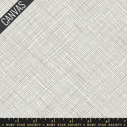 Crosshatch Canvas in Cotton