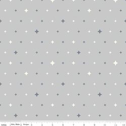 Twinkle Stars in Gray