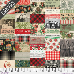 Christmas Collage Canvas in Christmas
