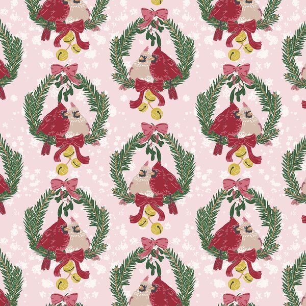 Cozied Up Together in Sweet Pink
