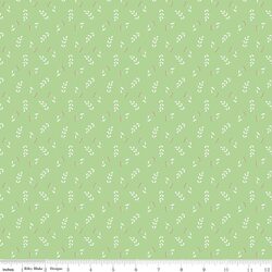Tossed Stems in Green