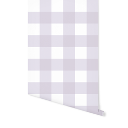 Big Gingham in Light Lilac