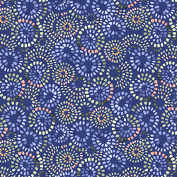 Packed Circle in Blue