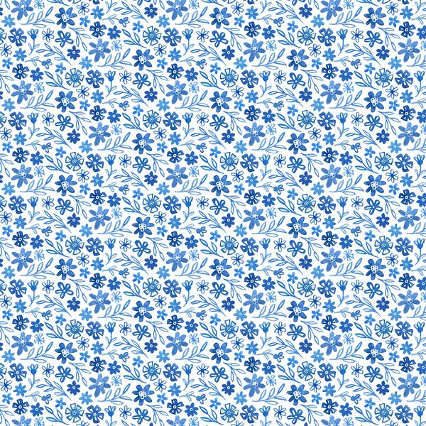 Posies in Azure
