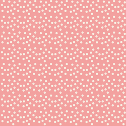 Scallop Polka Dots in Candy Pink