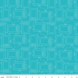 TV in Turquoise
