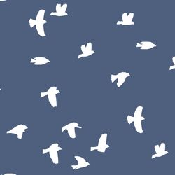Flock Silhouette in Midnight