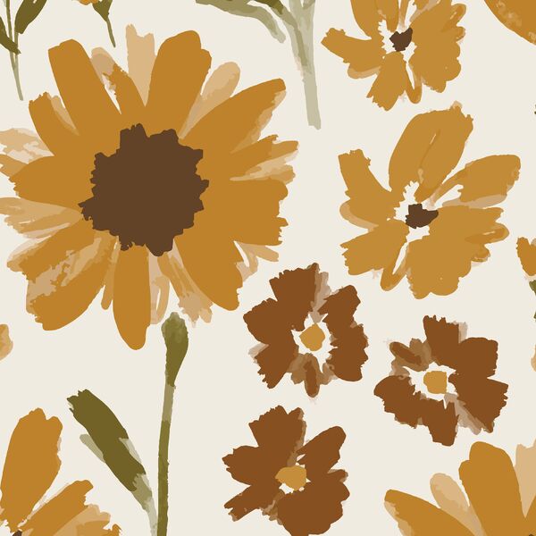 Big Golden Garden in Cream