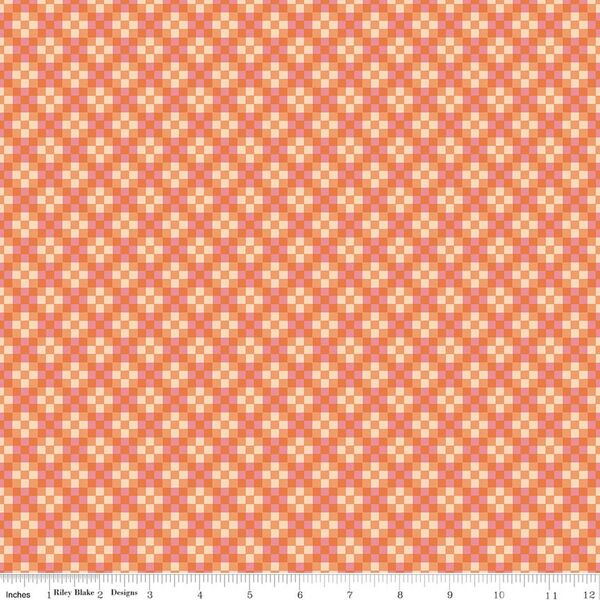 Patchwork in Orange