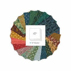 Expressions Batiks 10" Square Pack in Nordic Christmas