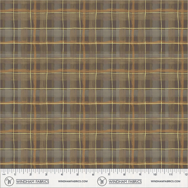 Cabin Plaid in Acorn