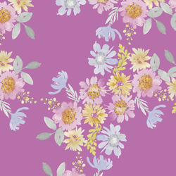 Fairy Rings in Fresh Fuchsia