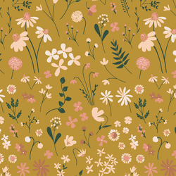 Meadow Blossoms in Golden Hour