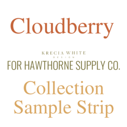 Cloudberry Sample Strip
